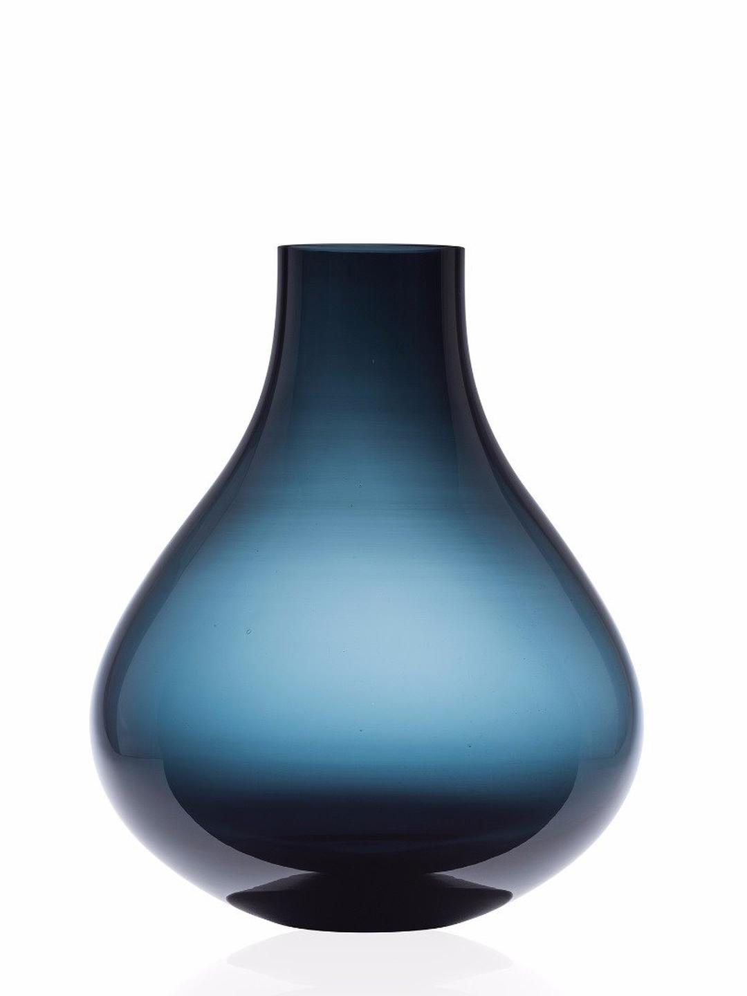 "BULB" VAZO LACIVERT 22 CM